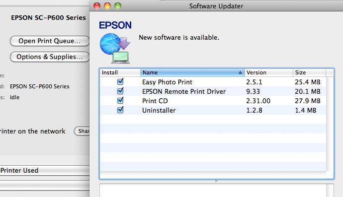 epson software updater app