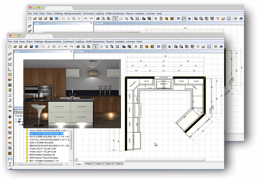 3d kitchen cabinet design software